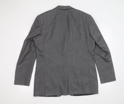 Mens UK Size 42 Scott & Taylor Regular Grey Suit Jacket