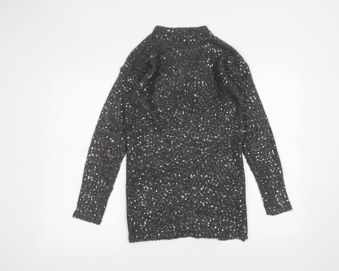 Womens UK Size 10 Marks and Spencer Black Cardigan Jumper