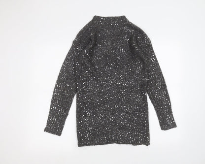 Womens UK Size 10 Marks and Spencer Black Cardigan Jumper