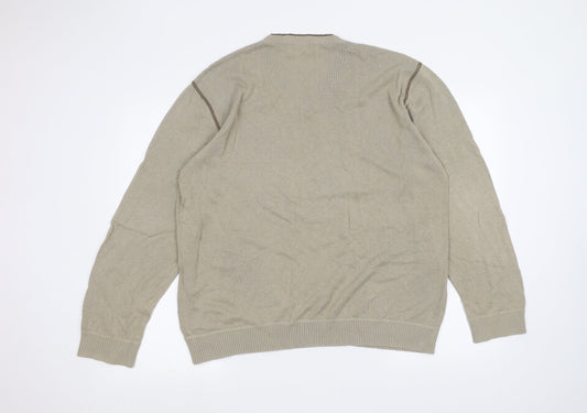 Womens UK Size XL NEXT Brown Pullover Jumper