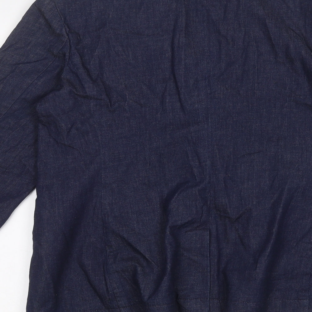 Womens UK Size 12 Marks and Spencer Blue Jacket