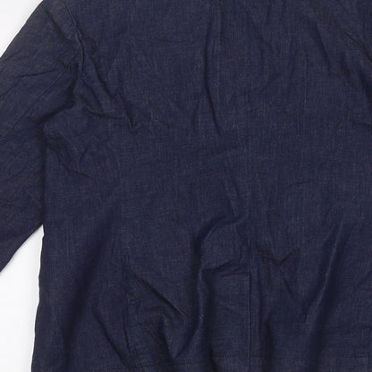 Womens UK Size 12 Marks and Spencer Blue Jacket