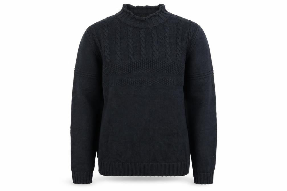 Front view of ASOS men’s blue jumper, size L