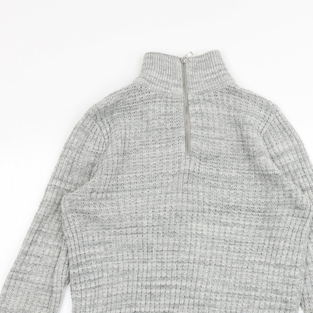 Womens UK Size XS NEXT Grey Pullover Jumper