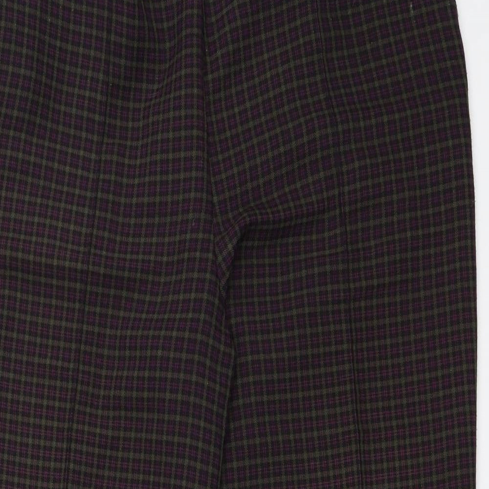 Womens UK Size  Preworn Regular Fit  Multicoloured Trousers