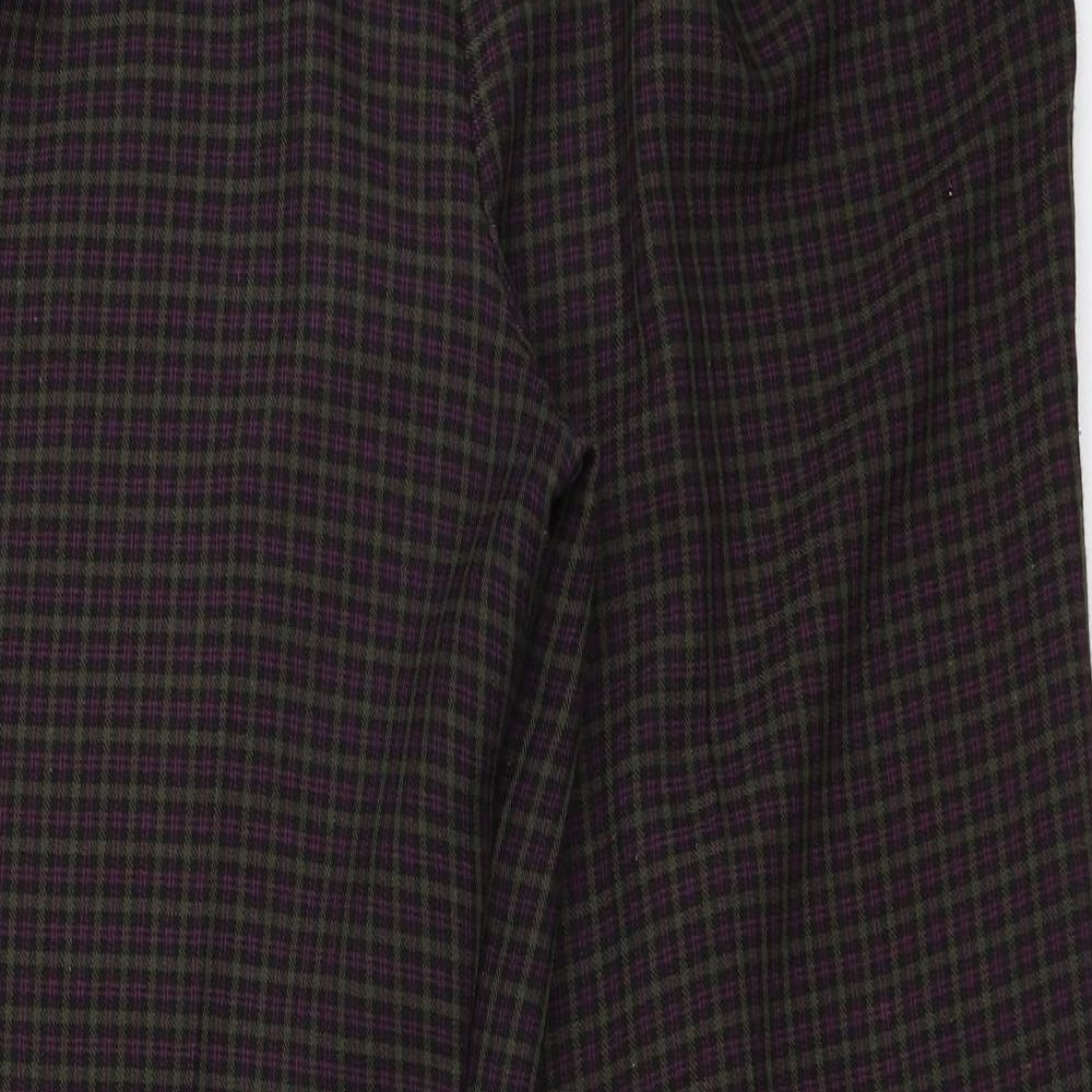 Womens UK Size  Preworn Regular Fit  Multicoloured Trousers