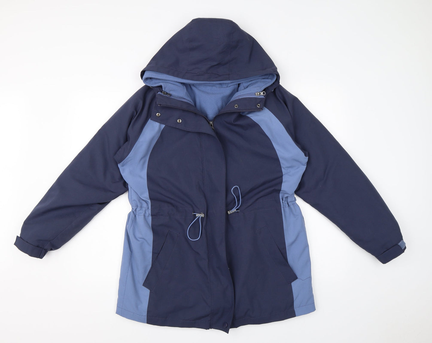 Womens UK Size S BM Blue Overcoat