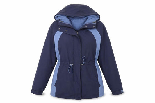 Womens UK Size S BM Blue Overcoat