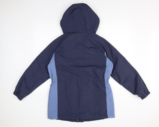 Womens UK Size S BM Blue Overcoat
