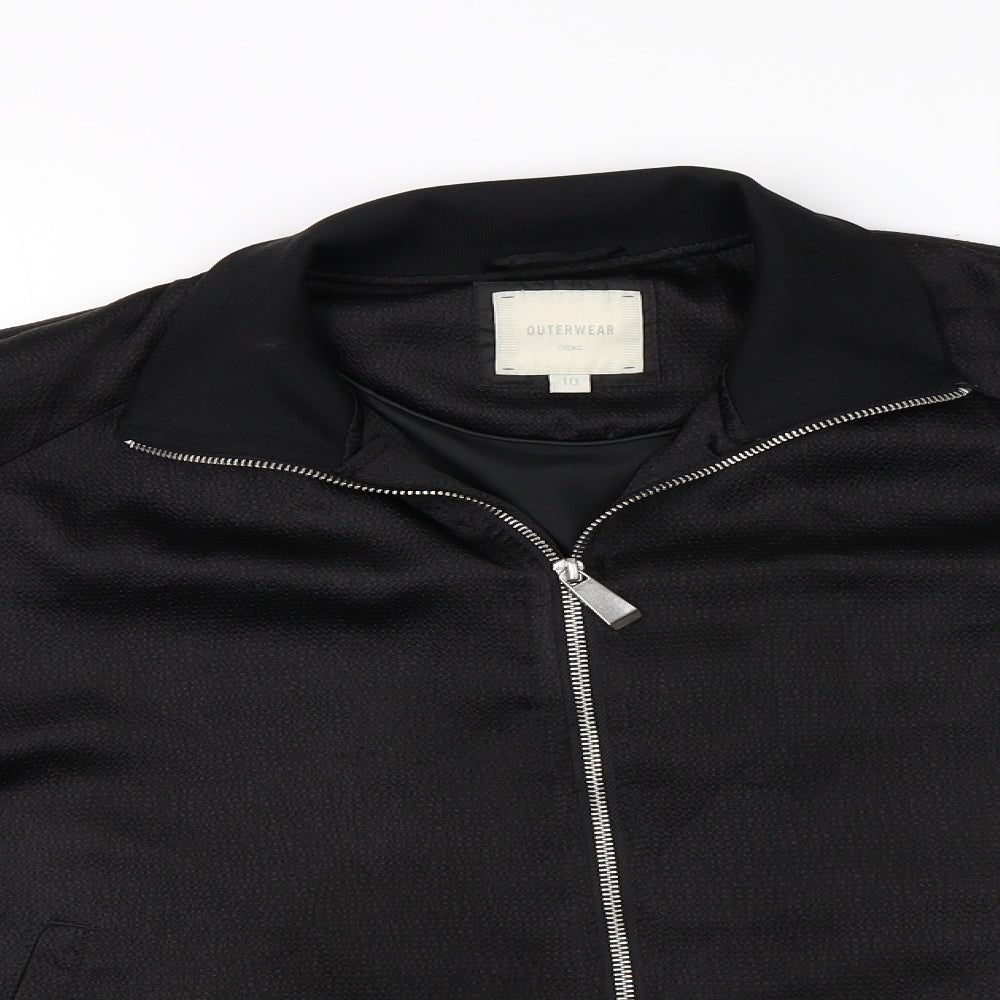 Womens UK Size 10 NEXT Black Jacket