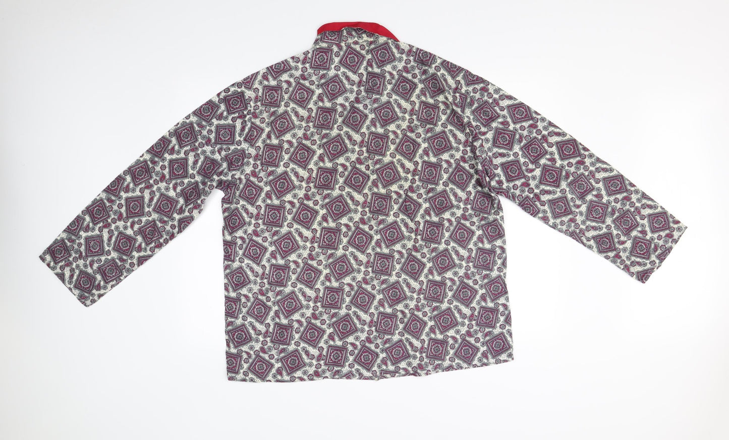 Mens UK Size XL DAMIGO Multicoloured  Button-Up Long Sleeve Casual Shirt