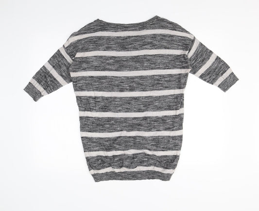 Womens UK Size 6 H&M Multicoloured Basic T-Shirt