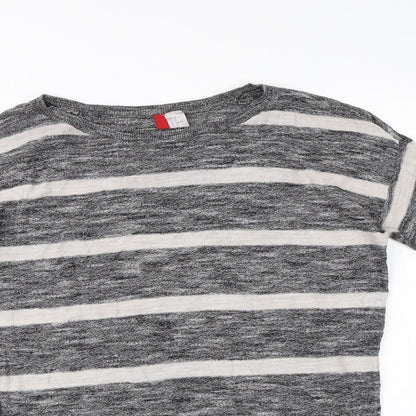 Womens UK Size 6 H&M Multicoloured Basic T-Shirt