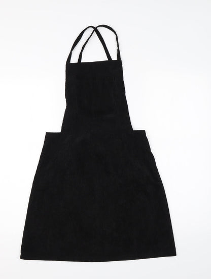 SheIn Womens Black   Pinafore/Dungaree Dress  Size S