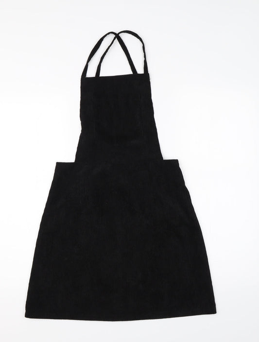 SheIn Womens Black   Pinafore/Dungaree Dress  Size S