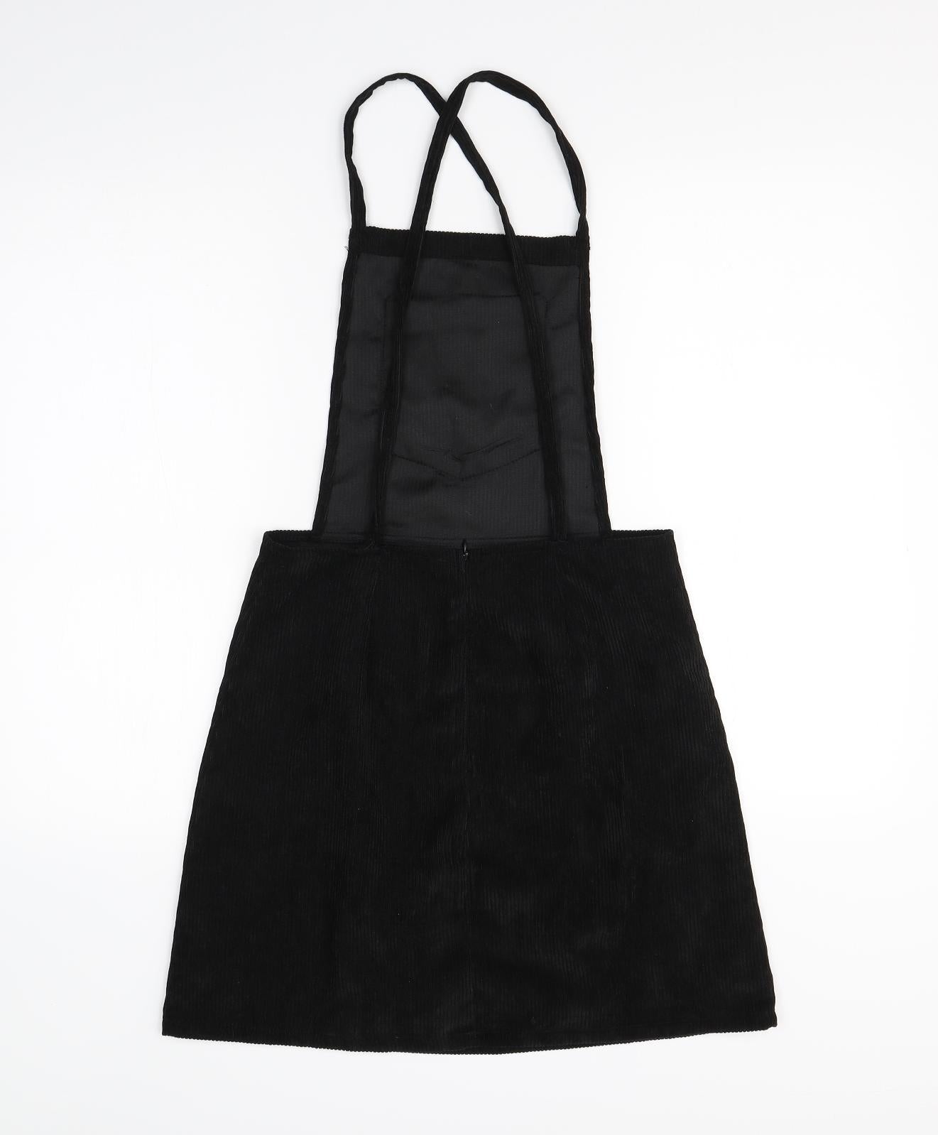 SheIn Womens Black   Pinafore/Dungaree Dress  Size S