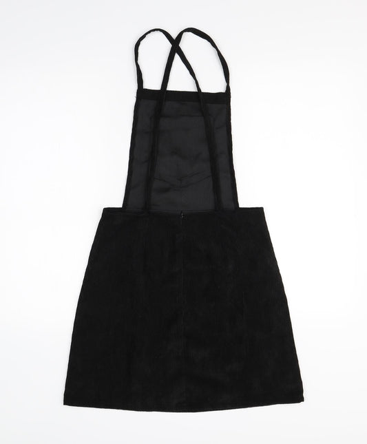 SheIn Womens Black   Pinafore/Dungaree Dress  Size S