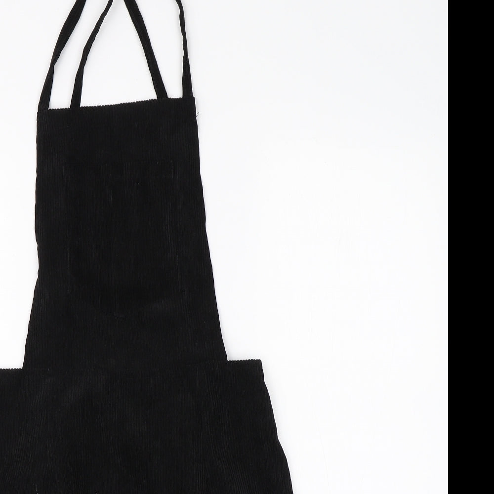 SheIn Womens Black   Pinafore/Dungaree Dress  Size S
