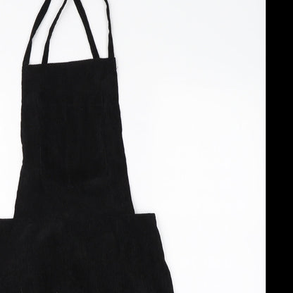 SheIn Womens Black   Pinafore/Dungaree Dress  Size S