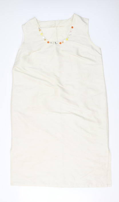Preworn Womens White   A-Line