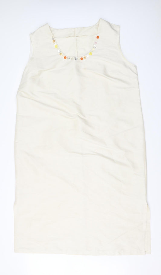 Preworn Womens White   A-Line