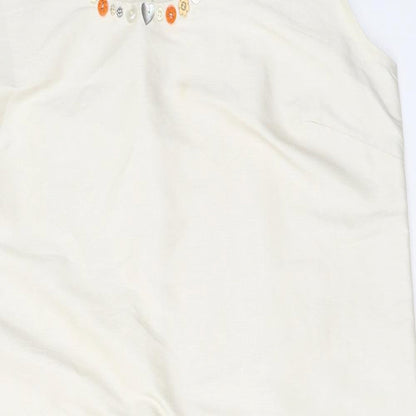 Preworn Womens White   A-Line