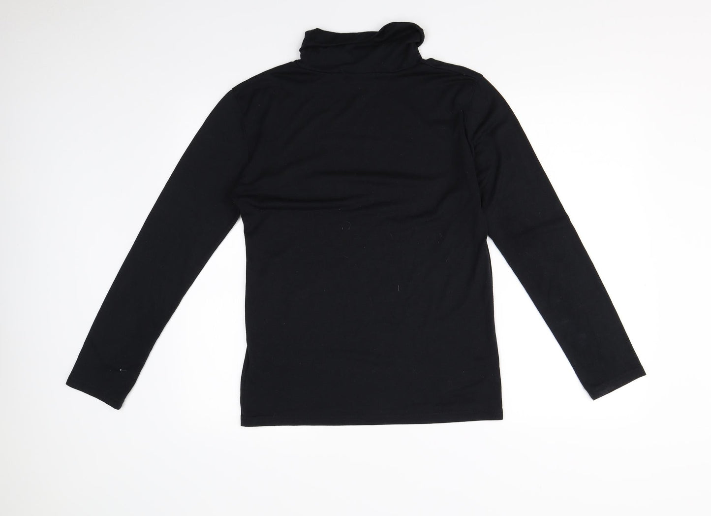 JUISHDEN Womens Black   Basic T-Shirt Size M