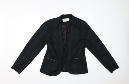 Peacocks Womens Multicoloured Check  Jacket Blazer Size 12