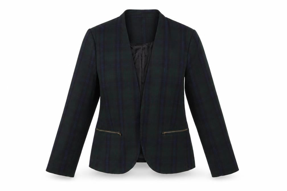 Womens UK Size 12 Peacocks Regular Multicoloured Blazer