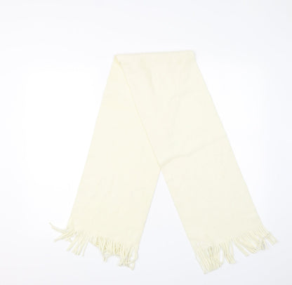 Preworn Unisex White   Scarf Scarves & Wraps