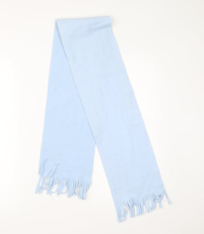 Additional front view of Preworn unisex blue scarf scarves & wraps one size