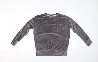 George Womens Grey   Pullover Sweatshirt Size 10