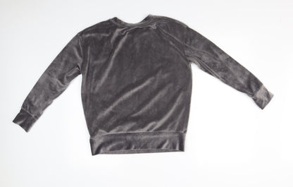 George Womens Grey   Pullover Sweatshirt Size 10