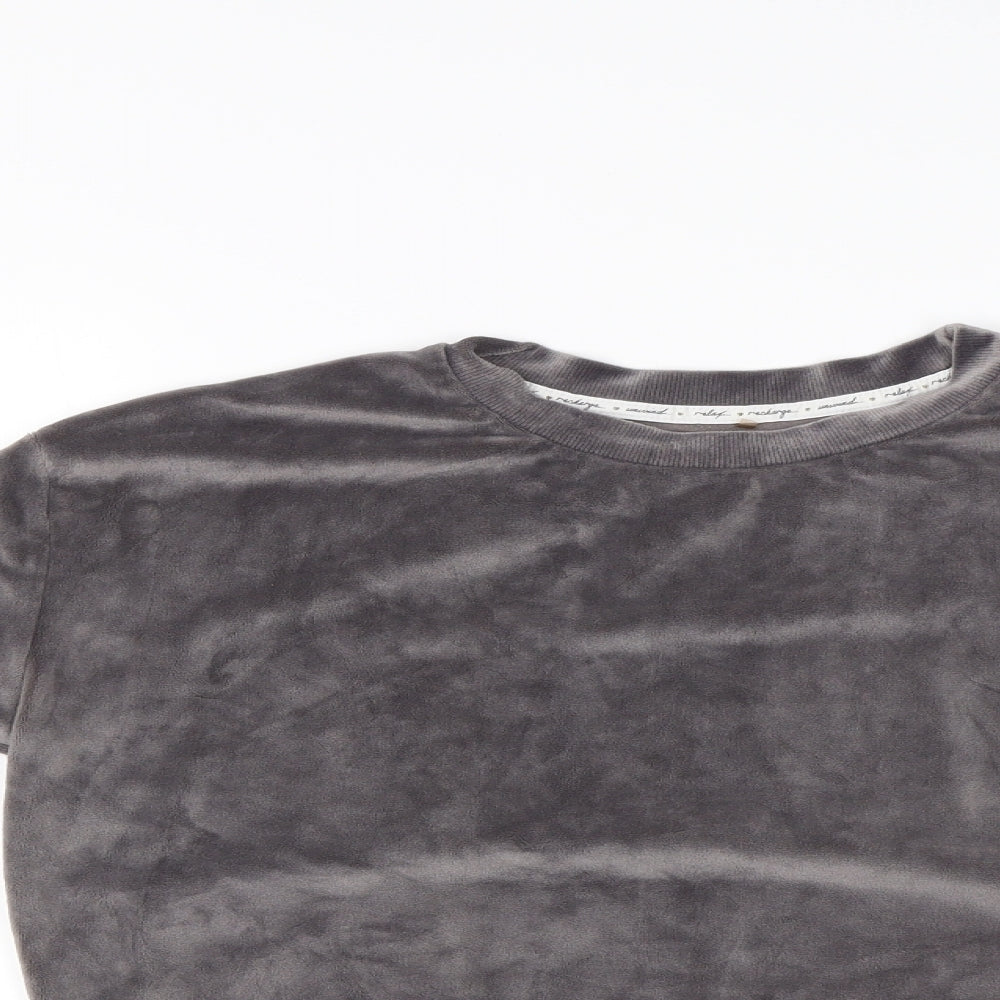 George Womens Grey   Pullover Sweatshirt Size 10