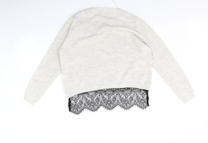 F&F Womens Beige   Pullover Jumper Size 12