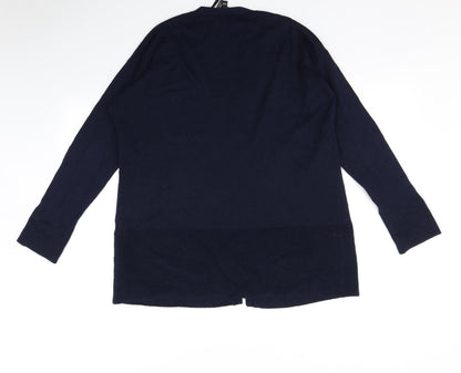 Womens UK Size 8 Dorothy Perkins Blue Cardigan Jumper