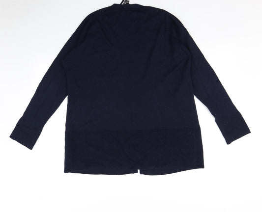 Womens UK Size 8 Dorothy Perkins Blue Cardigan Jumper