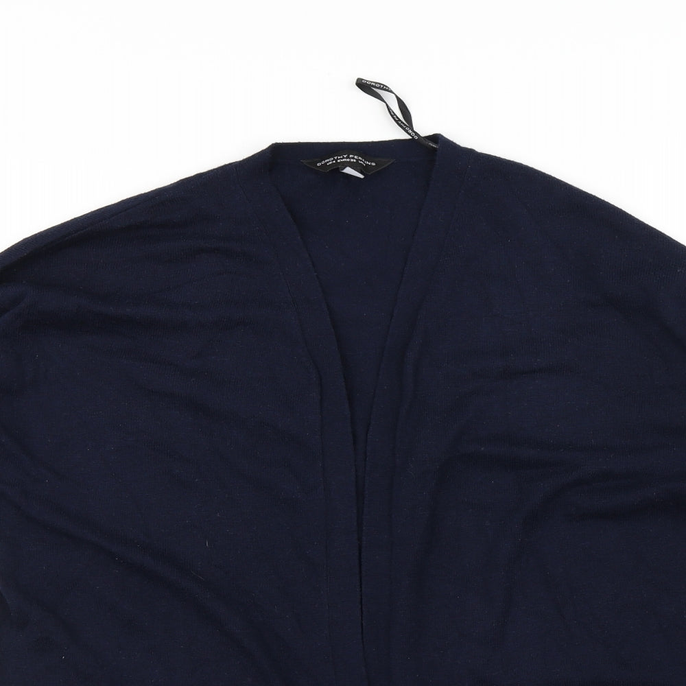 Womens UK Size 8 Dorothy Perkins Blue Cardigan Jumper