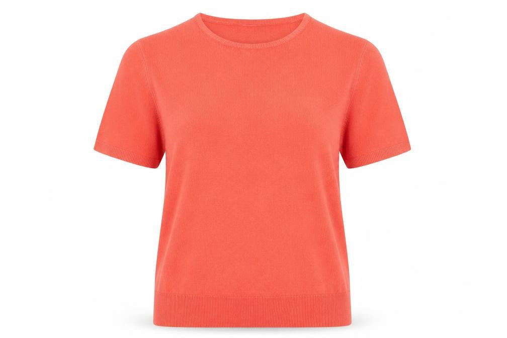 Womens UK Size 10 BHS Orange Pullover Jumper