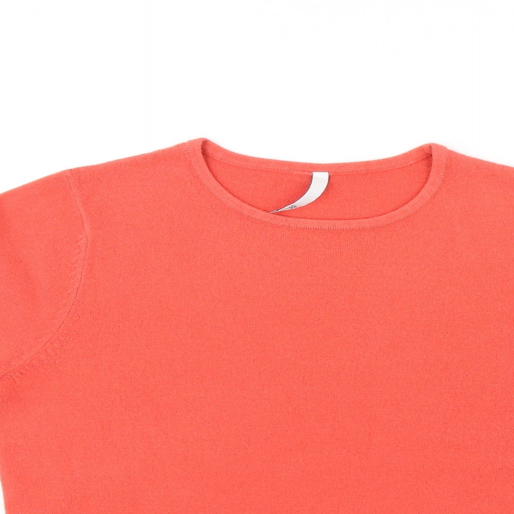 BHS Womens Orange   Pullover Jumper Size 10