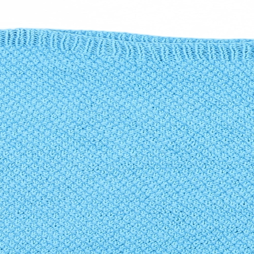 Womens UK Size  Preworn Blue Pullover Jumper