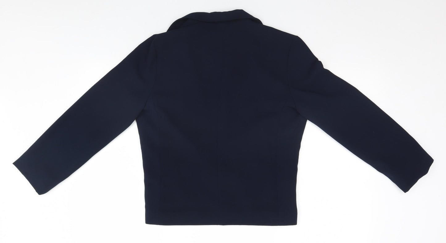 Womens UK Size 10 Atmosphere Blue Cardigan Jumper