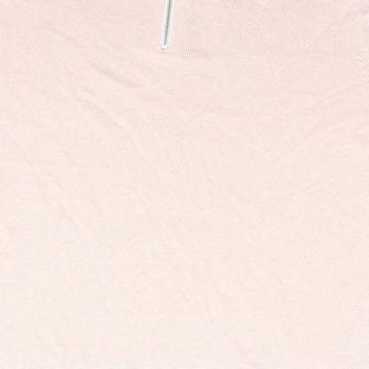 Womens UK Size 14 Marks and Spencer Pink Basic T-Shirt