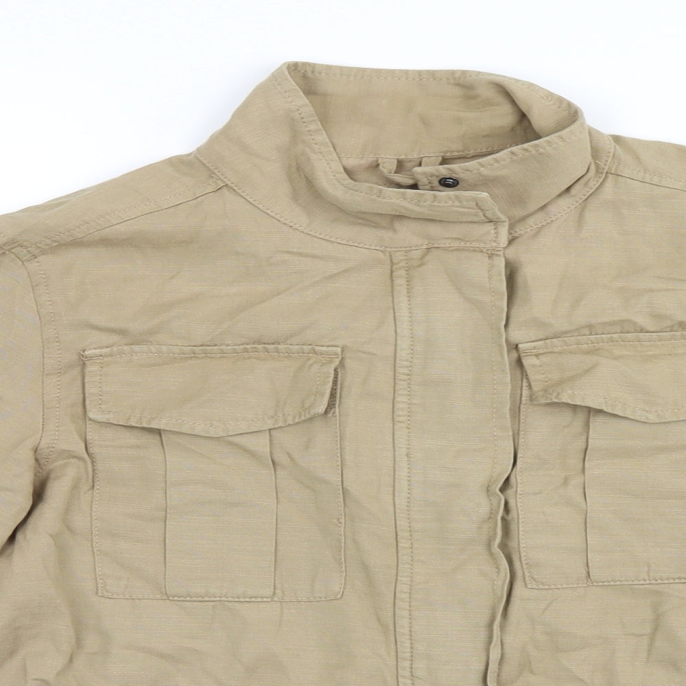 Marks and Spencer Womens Beige   Jacket  Size 8