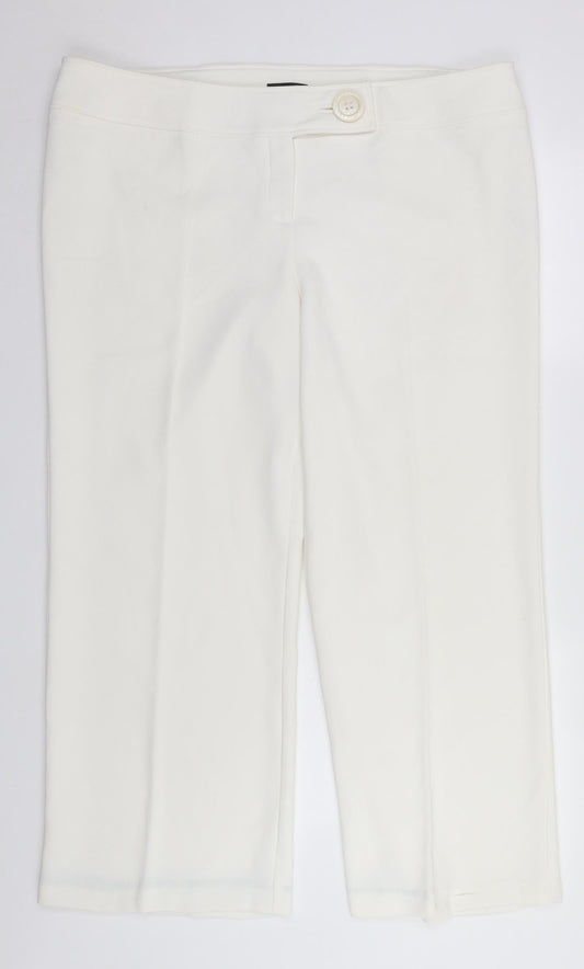 essence Womens White   Trousers  Size 20 L26 in