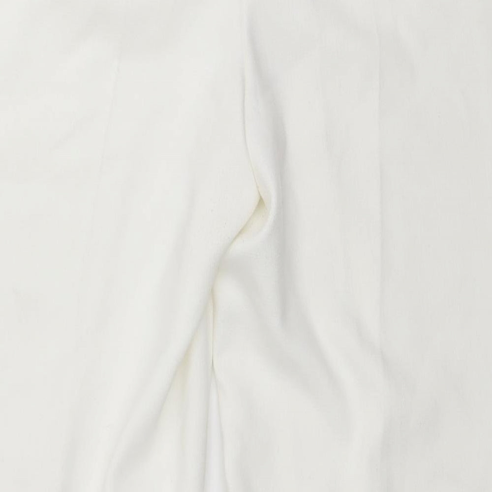 Womens UK Size 20 essence Regular Fit  White Trousers