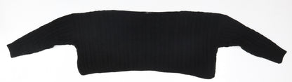 Womens UK Size  Pure Fashion Black Pullover Jumper