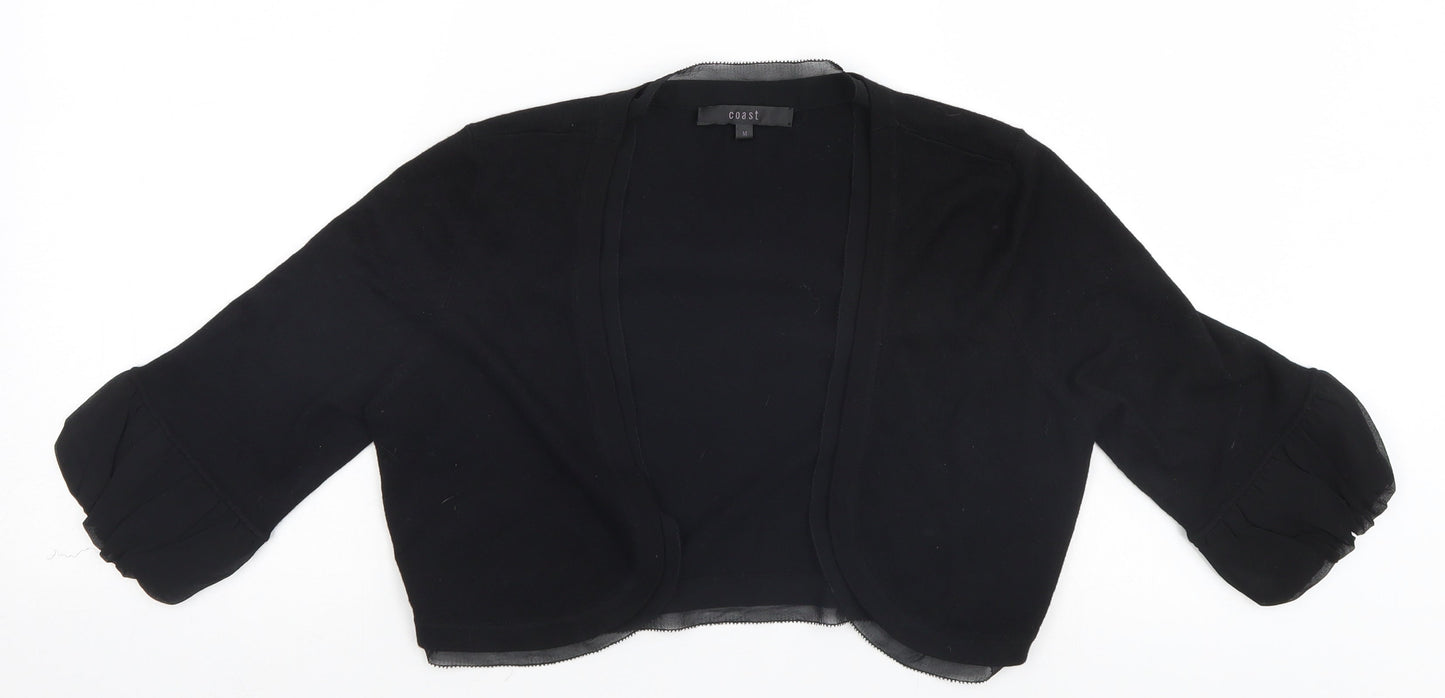 Coast Womens Black   Cardigan Jumper Size M