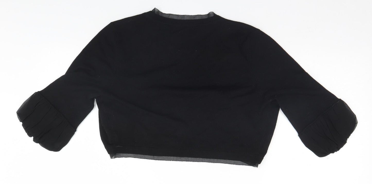 Coast Womens Black   Cardigan Jumper Size M