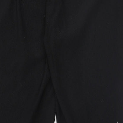 vidaXL Womens Black   Trousers  Size 14 L26 in